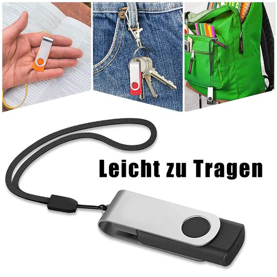 64GB USB Stick 5 stück Mehrfarbig USB 2.0 Speicherstick USB Sticks Data Datenspeicher Mehrfarbig