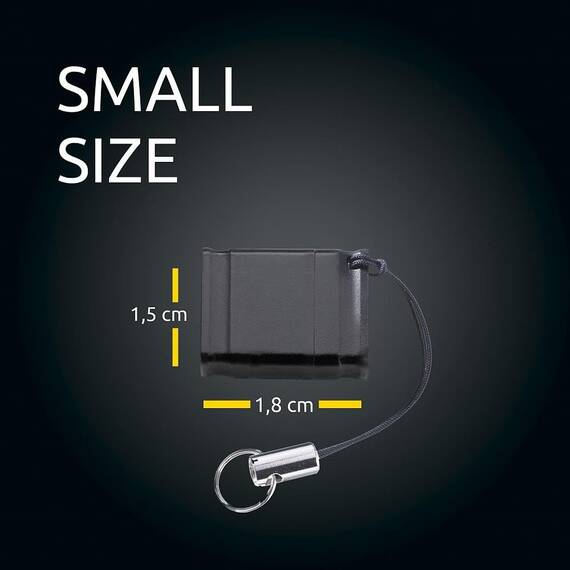 Intenso Slim Line, 16 GB USB-Stick, USB 3.2 Gen 1x1, schwarz