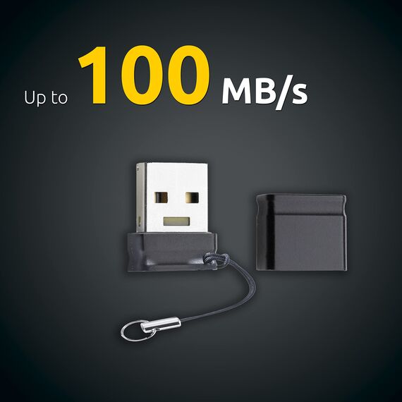 Intenso Slim Line, 32 GB USB-Stick, USB 3.2 Gen 1x1, schwarz (Packung mit 2)
