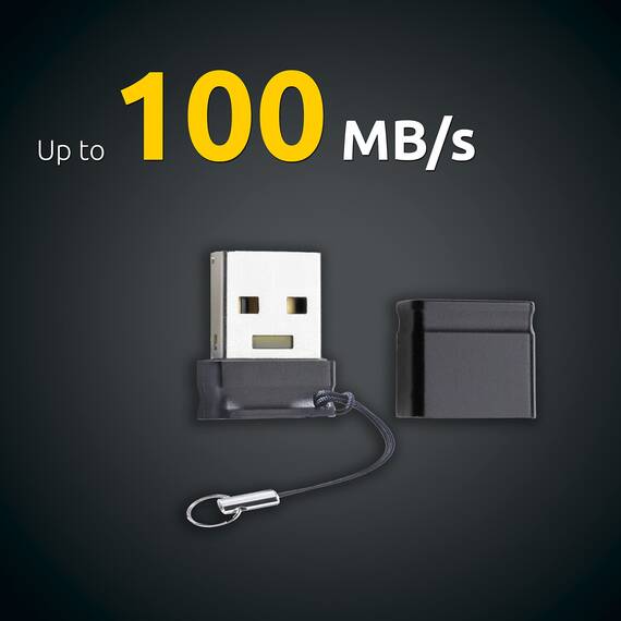 Intenso Slim Line, 16 GB USB-Stick, USB 3.2 Gen 1x1, schwarz