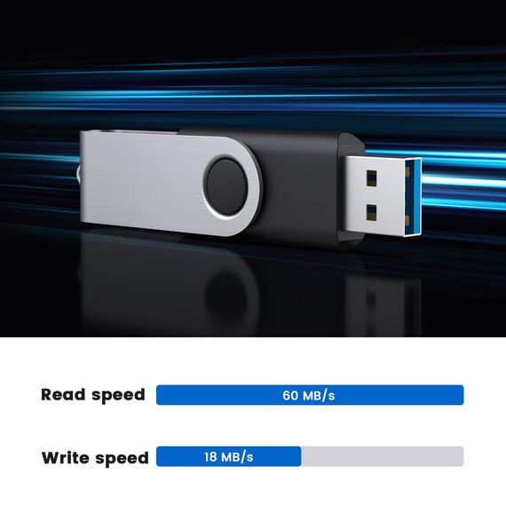 KOOTION 10 Stück USB Sticks 64GB USB 3.0 Speichersticks Set 10 STK Bunt Datenstick 10er Pack Memory Stick Metall 64G Thumb Drive USB Flash-Laufwerke 64 Gbyte Flash Sticks USB Flash Drive Mehrfarbig