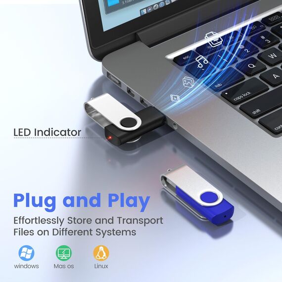 Individuelle USB Sticks 50er Pack 1GB 2GB 4GB 8GB 16GB 32GB mit personalisierter Metall-Memory-Stick und gedrucktem Logo Tastenform