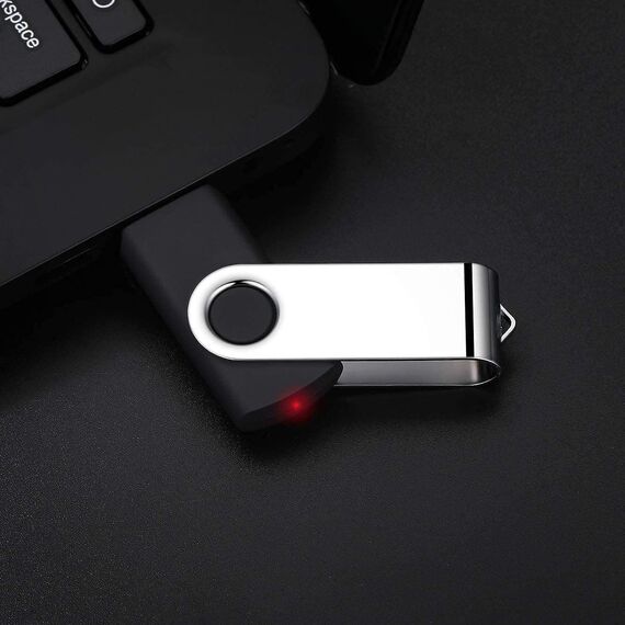 KOOTION USB Sticks 32GB 10er Pack USB 3.0 Speicherstick 10 Stck Datenstick 32 GB Memory Sticks Bunt USB Flash Laufwerk USB Flash Drives 10 STK 32G Set Thumb-Laufwerke 32 Gbyte Flash Stick Schwarz
