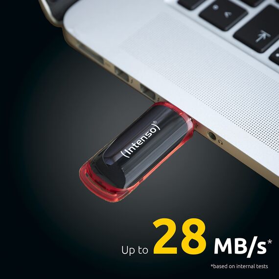 Intenso Business Line 32 GB USB-Stick USB 2.0 schwarz-rot (Packung mit 3)
