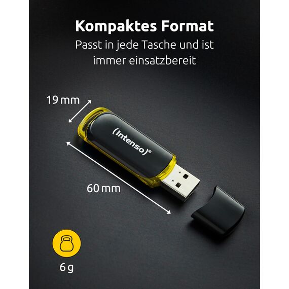 Intenso USB Stick Business Line Multipack 4GB 10er Set – USB 2.0 High Speed USB-A Flash Drive – bis zu 28 MB/s – kompatibel mit Windows & Mac