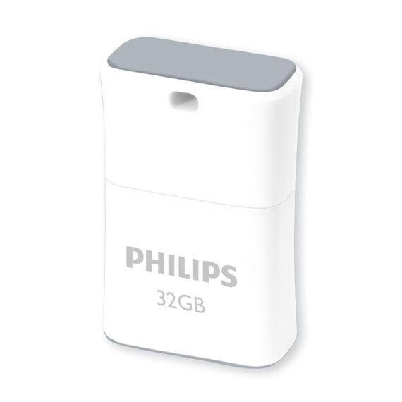Philips Pico Edition High Speed 2.0 USB-Flash-Laufwerk USB-Stick 32 GB Ultra Small für PC, Laptop, Computer, Smart TV, Car Audio and More Lesegeschwindigkeit bis zu 23 MB/s