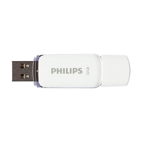 Philips Snow Edition 2.0 USB-Flash-Laufwerk USB-Stick 32GB für PC, Laptop, Computer Data Storage, Lesegeschwindigkeit bis zu 23 MB/s