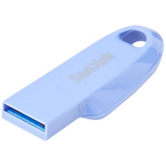 SanDisk Ultra Curve 3.2 Flash-Laufwerk 256 GB (bis zu 100 MB/s Lesen, RescuePRO Deluxe-Software, Schlüsselringöse) Blau
