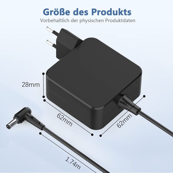 45W Laptop Ladekabel Kompatibel Mit Lenovo IdeaPad 1 3 5 330 330S 320 320S 310 310S 510 520 530 710S 100 110S 120S S145 S540 C340 Yoga 510 520 530 ADL45WCG ADL45WCC PA-1450-55LU Ladegerät Adapter