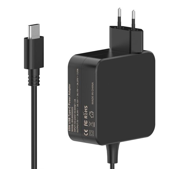 Etssembo 65 W USB C Netzteil Typ C Adapter Laptop Ladegerät für Lenovo ThinkPad, HP, ASUS, Acer, Dell, Huawei Matebook Pro, Xiaomi Air, MacBook Pro, Chrombook und andere Laptop-Typ-C-Ladegeräte