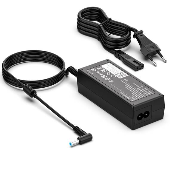 Ladegerät HP Laptop Netzteil 45 W 19.5V 2.31A Kompatibel mit HP Stream, Pavilion, Elitebook 830 840 850, Probook 430 440 450, 240 250 Notebook Ladekabel 4.5 * 3.0mm
