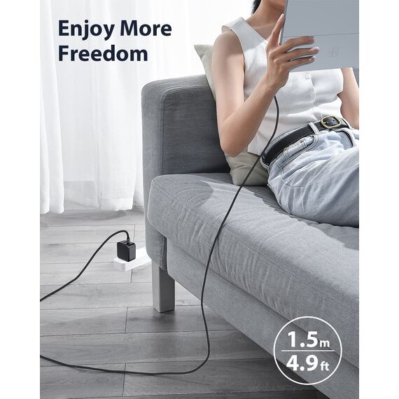 USB C Ladegerät 65 W mit Surface Ladekabel Kompatibel mit Surface Pro 9/8/7/6/5/4/3/2017 Surface Go/Laptop/Book 2-Port Surface Ladegerät