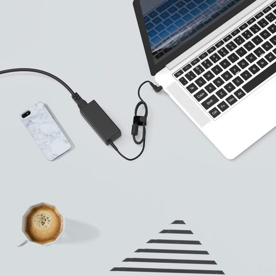 90 W Ladegerät 19 V 4,74 A Notebook Medion Toshiba Lenovo ASUS AC Adapter geeignet für Asus ZenBook Toshiba Satellite Medion Ladegerät Laptop Universal Anschluss: 5,5 x 2,5 mm C0030-C