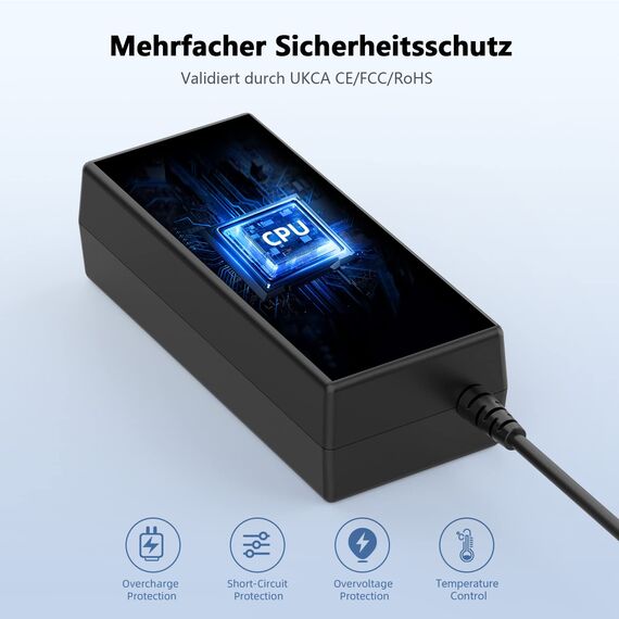 14V Netzteil Kompatibel für Samsung Monitor U28E590D S22D300HY C27F390FHU S27D390H S24D330 S24D390HL S24D391HL C24F396FHU S22C300H SyncMaster LCD/TFT 770 760V 1501MP TV Stromkabel Ladegerät Adapter