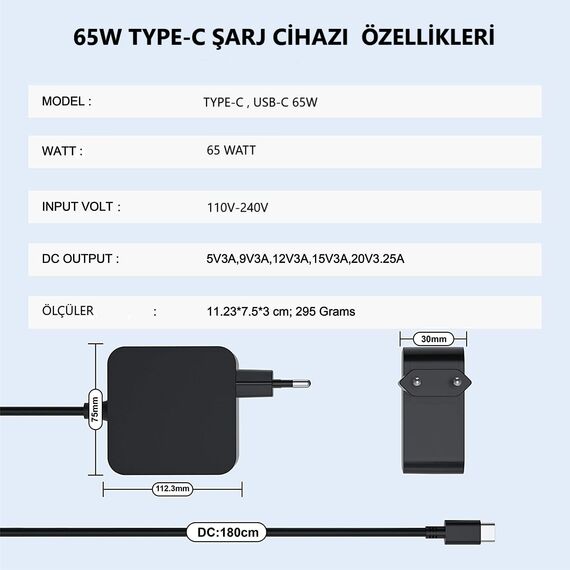 USB C Ladegerät 45W Laptop Netzteil für ASUS Chromebook C302CA C302C C302 C101PA C101P C101 C213SA C213S C213 C523NA C214MA C223NA C423NA Adapter für ASUS UX425 UX435 UX325 UX391