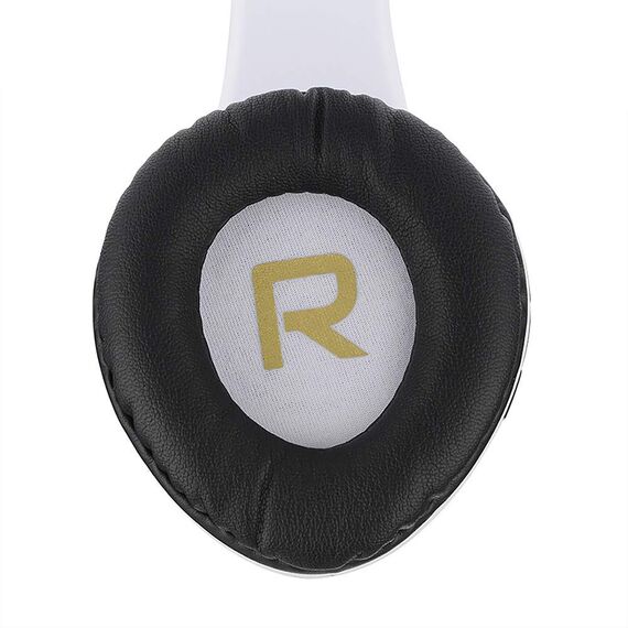 PowerLocus Bluetooth Over-Ear Kopfhörer, Kabellos Stereo Faltbare Kopfhörer Kabellose und Kabel-Kopfhörer mit Integriertem Mikrofon, Micro SD/TF, FM für Handys/iPad/Laptops & PC (Schwarz/weiß)