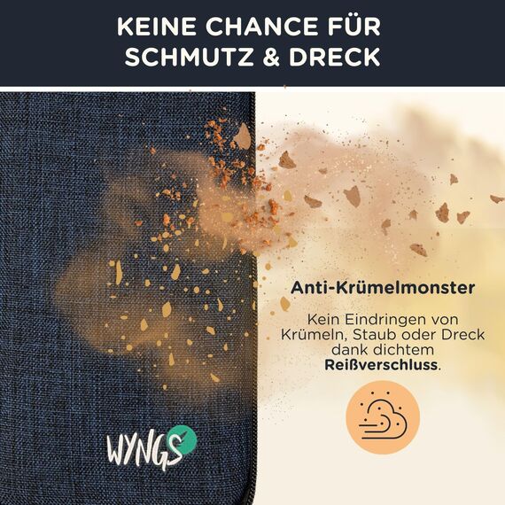 TI-30 ECO RS inkl. WYNGS Schutztasche Schwarz - Wissenschaftlicher Taschenrechner - Basic Set