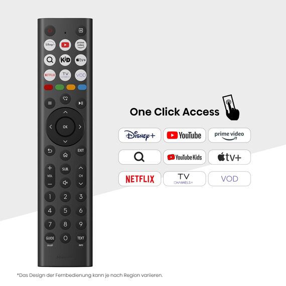 Hisense 32E4QT Fehrnseher, 32 Zoll, DLED, Smart TV, Game Mode, AI Sports Mode, Dolby Audio, Dolby MS12, DTS Virtual X, HDR10, HLG, Full HD, High Contrast, Rauschunterdrückung [2025]
