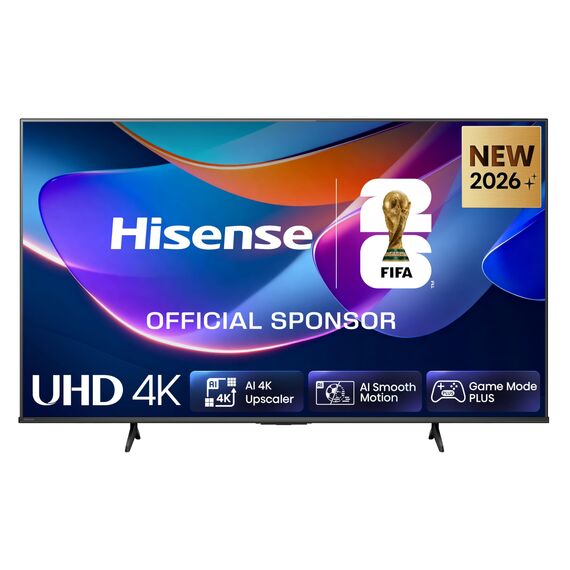 Hisense 43E6DS Fernseher 43 Zoll, 4K UHD QLED, Smart TV, Hi-View AI Engine, 60Hz Game Mode Plus, Dolby Vision, AI 4K Upscaler, DTS Virtual: X, AI Smooth Motion, Airplay, Sprachsteuerung[2026]