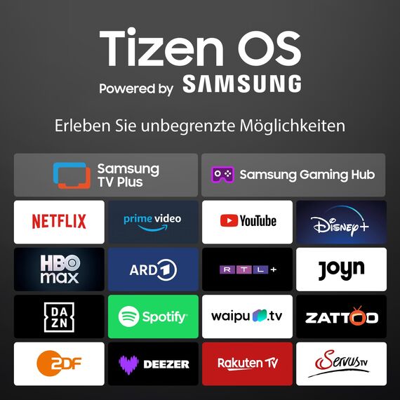 DYON ULTIMAX 24F-TI – 24 Zoll (60 cm) Full-HD Smart TV mit Tizen OS, Triple Tuner (DVB-C/-S2/-T2), Smart & Gaming Hub, Prime Video, Netflix, Disney+ [2025]