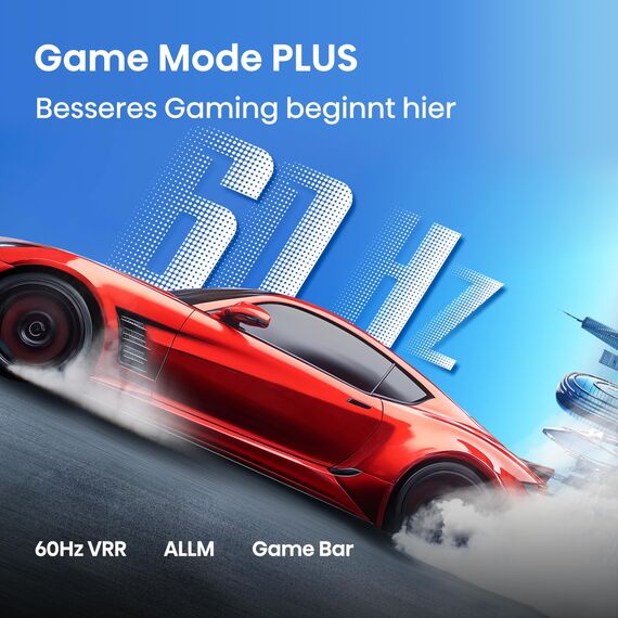 Hisense 55E6DS Fernseher 55 Zoll, 4K UHD QLED, Smart TV, Hi-View AI Engine, 60Hz Game Mode Plus, Dolby Vision, AI 4K Upscaler, DTS Virtual: X, AI Smooth Motion, Airplay, Sprachsteuerung[2026]
