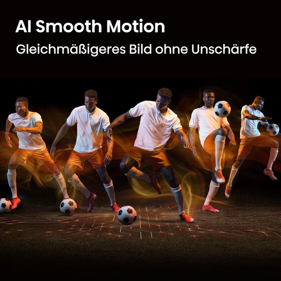 Hisense 65E6DS Fernseher 65 Zoll, 4K UHD QLED, Smart TV, Hi-View AI Engine, 60Hz Game Mode Plus, Dolby Vision, AI 4K Upscaler, DTS Virtual: X, AI Smooth Motion, Airplay, Sprachsteuerung[2026]