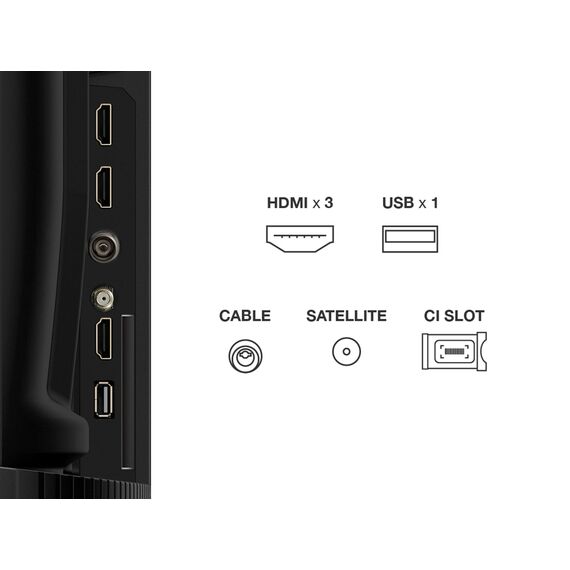 TCL 50T6C 50 Zoll QLED Fernseher, 4K UHD Fire TV, HDR10+, Dolby Vision & Atmos, Smart TV mit Sprachsteuerung mit Alexa, Google Cast & AirPlay 2