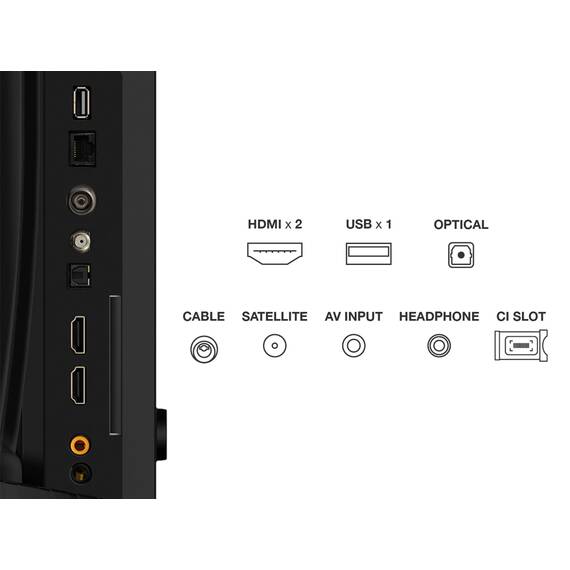 TCL 32SF560 – 32 Zoll, Full HD Smart QLED Direct LED TV mit Fire TV & HDR, Metallic Design, Rahmenlos