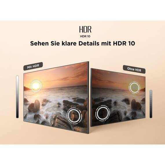 TCL 32SF560 – 32 Zoll, Full HD Smart QLED Direct LED TV mit Fire TV & HDR, Metallic Design, Rahmenlos