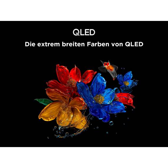 TCL 55T6C 55 Zoll QLED Fernseher, 4K UHD Fire TV, HDR10+, Dolby Vision & Atmos, Smart TV mit Sprachsteuerung mit Alexa, Google Cast & AirPlay 2