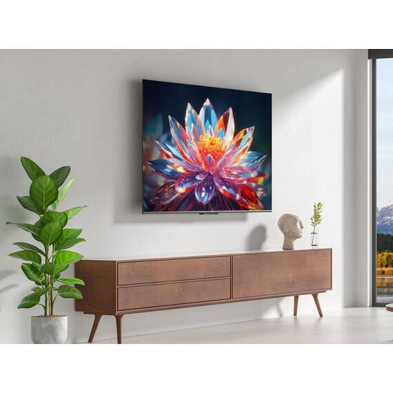 TCL 55T6C 55 Zoll QLED Fernseher, 4K UHD Fire TV, HDR10+, Dolby Vision & Atmos, Smart TV mit Sprachsteuerung mit Alexa, Google Cast & AirPlay 2