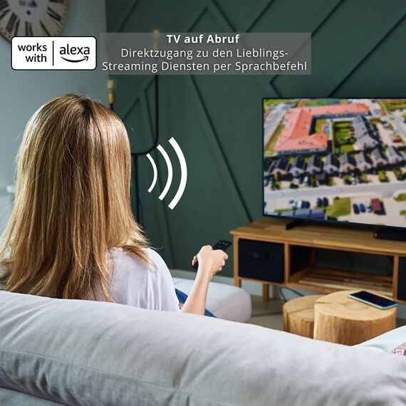 Toshiba 40LV2E63DAZ 40 Zoll Fernseher/VIDAA Smart TV (Full HD, HDR, Triple-Tuner, Bluetooth, Dolby Audio) [2024]