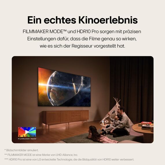 LG 86NANO81T6A TV 86" (218 cm) NanoCell Fernseher (α8 4K AI-Prozessor, HDR10, bis zu 120Hz) [Modelljahr 2024]