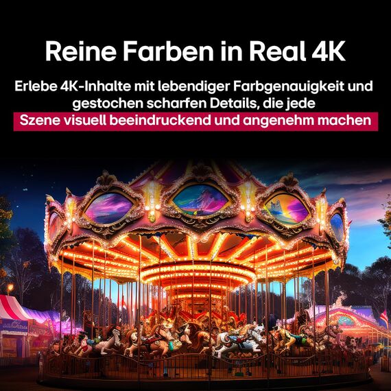 LG 75NANO80A6B TV 75 Zoll (190 cm) 4K NanoCell AI TV (α7 Gen8 4K AI Prozessor, webOS 25, 60Hz) [Modelljahr 2025]