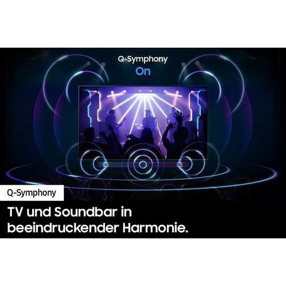 Samsung Crystal UHD Fernseher 4K DU7179, 50 Zoll (125 cm), PurColor, 4K Upscaling, Gaming Hub, Prozessor, Tizen OS, Smart TV, Alexa, 3D Surround Sound, Q-Symphony, 2024
