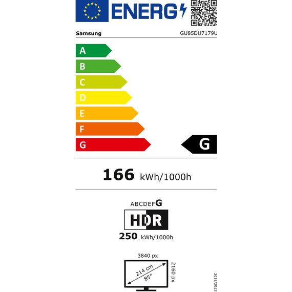 Samsung Crystal UHD 4K DU7179 TV 85 Zoll, Smart TV, Deutsches Model mit HW-C410G Soundbar inkl. integriertem Subwoofer