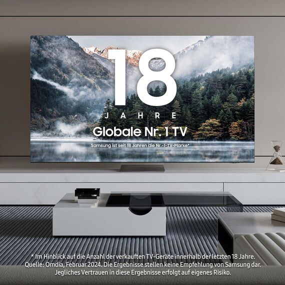 Samsung Crystal UHD 4K DU7179 Fernseher 85 Zoll, TV mit PurColor, 4K Upscaling, Crystal Prozessor, Smart TV, GU85DU7179UXZG, Deutsches Modell [2024]