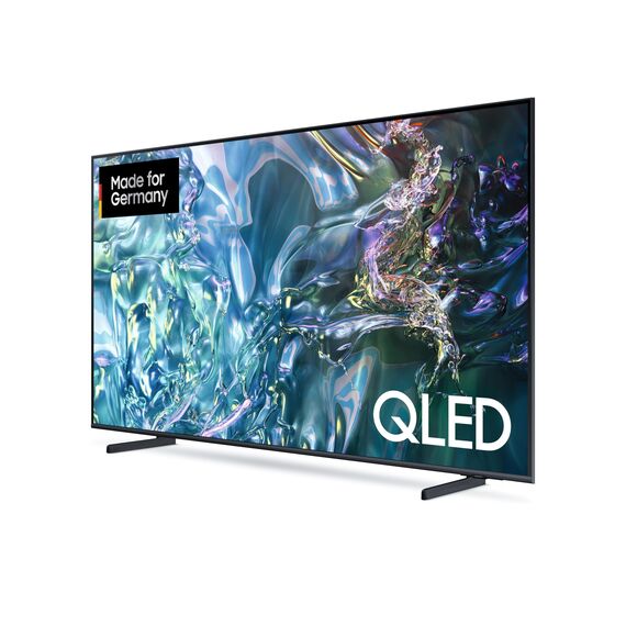 Samsung QLED TV 4K Q60D Fernseher 50 Zoll (125 cm), Fernseher mit Cloud-Gaming Hub, 60Hz HDR-Panel, 4K Upscaling, Tizen OS, Smart TV, Alexa, Knox Security, 3D Surround Sound & Q-Symphony