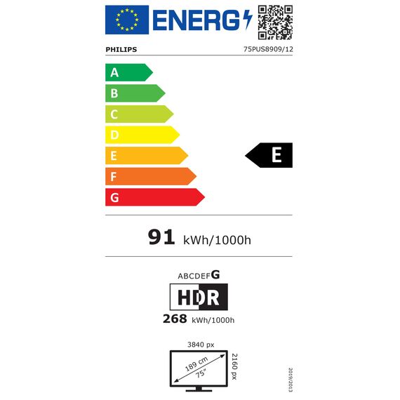 Philips Ambilight 75PUS8909 4K LED Smart TV - 75-Zoll Display mit Pixel-präziser Ultra HD Titan OS Plattform und Dolby Atmos-Klang. Funktioniert mit Alexa und Google Sprachassistent – Anthrazitgrau