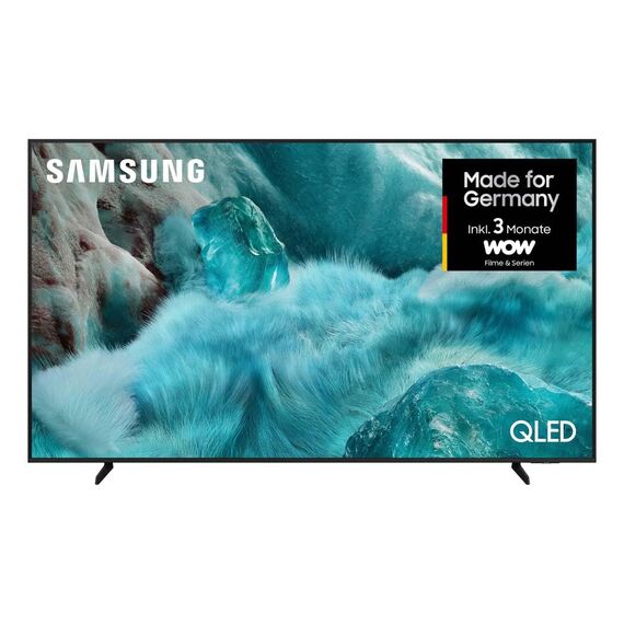 Samsung QLED Q7F2 4K 85 Zoll (214 cm) UHD Fernseher, Q4 AI Prozessor, Quantum Dot für Reale Farben, Upscaling, Knox Security, Gaming Hub, Kostenlose Inhalte, Samsung Vision AI Smart TV
