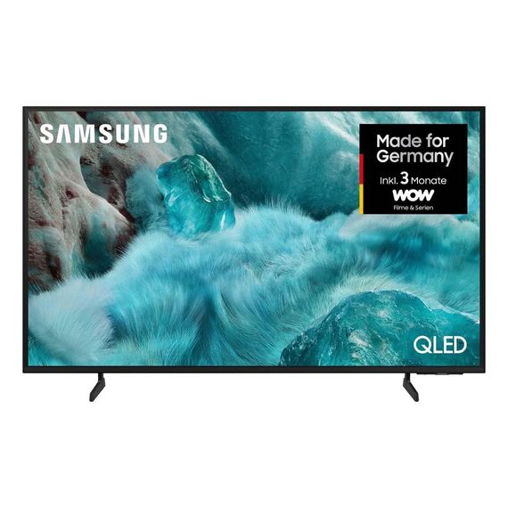 Samsung QLED Q7F2 4K 55 Zoll (138 cm) UHD Fernseher, Q4 AI Prozessor, Quantum Dot für Reale Farben, 4K Upscaling, Knox Security, Gaming Hub, Kostenlose Inhalte, Samsung Vision AI Smart TV