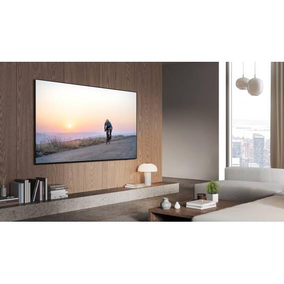 Samsung OLEDGQ65S85D 4K Fernseher 65 Zoll (163 cm), OLED HDR, Dolby Atmos, TV mit Neural Quantum AI Gen2 Prozessor, AI Upscaling, Smart TV, KI, Deutsches Modell