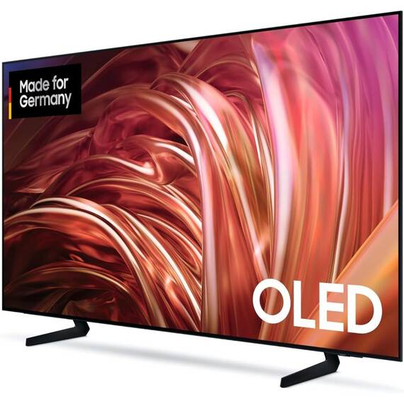 Samsung OLEDGQ65S85D 4K Fernseher 65 Zoll (163 cm), OLED HDR, Dolby Atmos, TV mit Neural Quantum AI Gen2 Prozessor, AI Upscaling, Smart TV, KI, Deutsches Modell