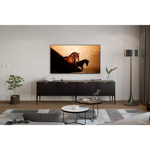 Samsung OLEDGQ77S85D 4K Fernseher 77 Zoll (195 cm), OLED HDR, Dolby Atmos, TV mit Neural Quantum 4K AI Gen2 Prozessor, AI Upscaling, Smart TV, KI, Deutsches Modell [2024]