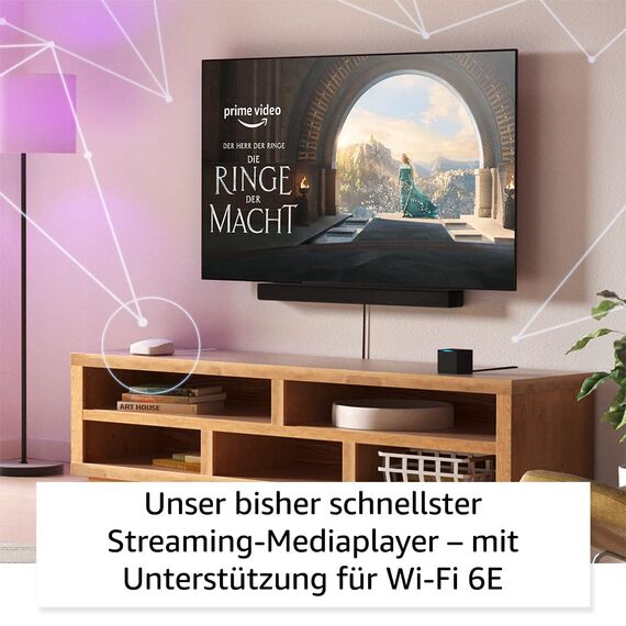 Fire TV Cube mit Alexa-Sprachfernbedienung Pro