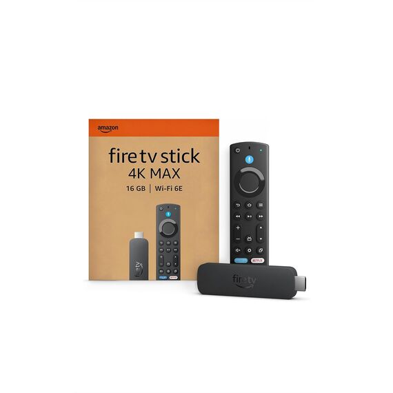 Amazon Fire TV Stick 4K Max, unterstützt Streaming über Wi-Fi 6E, Ambient-TV