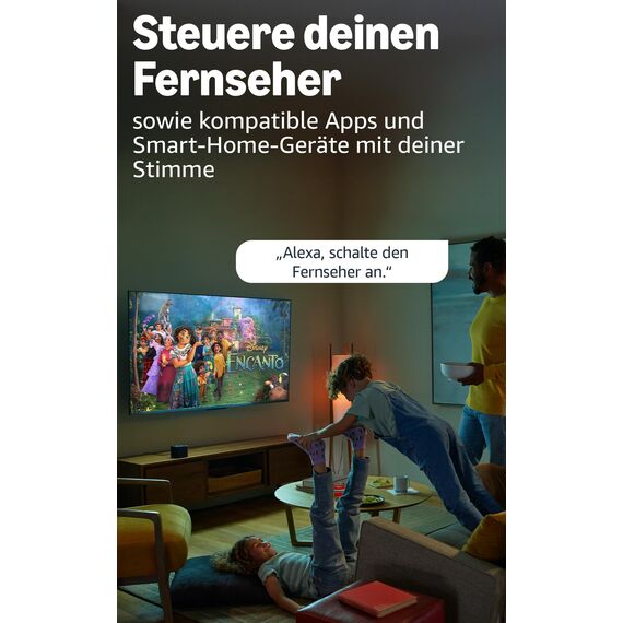 Amazon Fire TV Cube (Neueste Generation) | Streaming-Mediaplayer mit Sprachsteuerung mit Alexa, Wi-Fi 6E, 4K Ultra HD