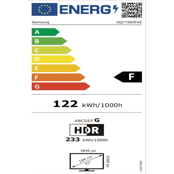 Samsung OLED 4K S85F 77 Zoll (195 cm) UHD Fernseher, NQ4 AI Gen2 Prozessor,4K Upscaling, OLED HDR, Farben Pantone validiert, Dolby Atmos, Gaming-Hub, Knox Security, Samsung Vision AI Smart TV
