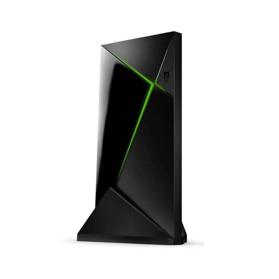 NVIDIA SHIELD Android TV Pro Multimedia Player; 4K HDR Filme, Live Sport, Dolby Vision-Atmos, KI-unterstützte Video-Hochskalierung, GeForce NOW Cloud Gaming, Google Assistant integriert