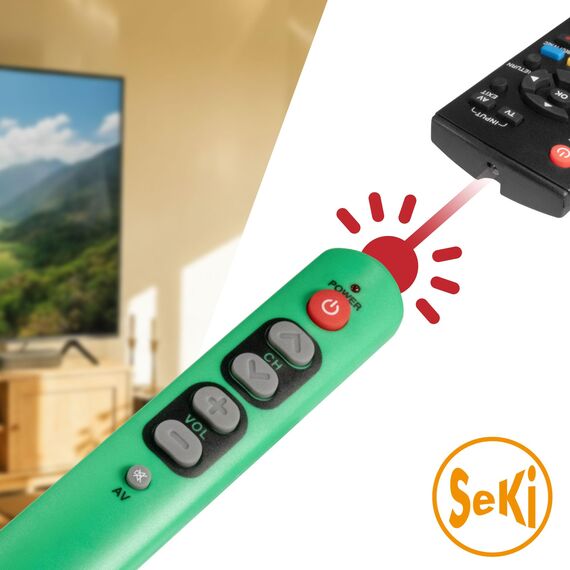 SeKi Slim grün - lernfähige Ersatzfernbedienung